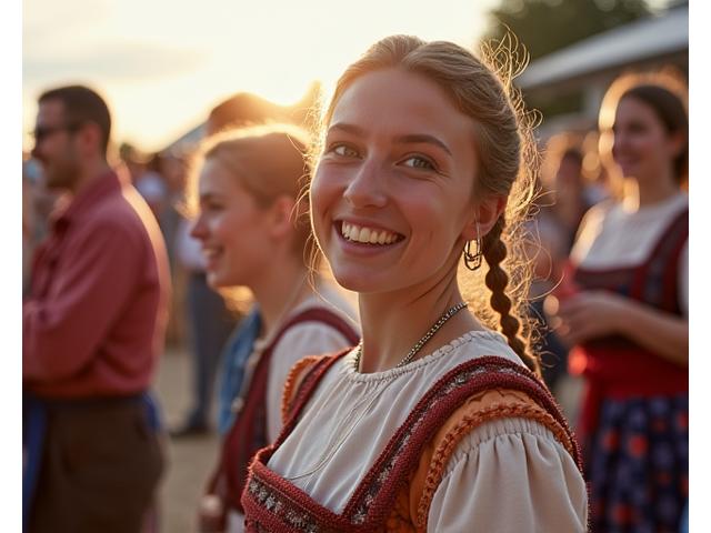 Coverage of a local community event or cultural celebration, showing vibrant traditions.