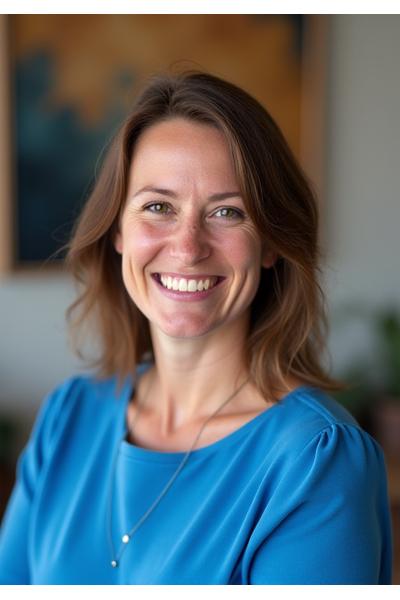 Portrett av Eline Nordberg, ledende fotograf hos Fjellheim Foto.